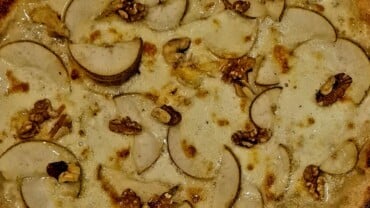 Pizza gorgonzola e noci